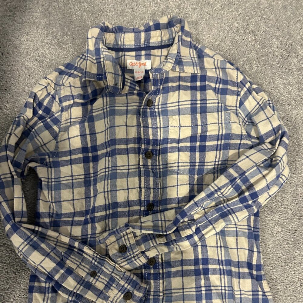 Cat and Jack Button Down